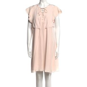 NWOT THE KOOPLES‎ SILK SHIFT MINI DRESS SIZE L